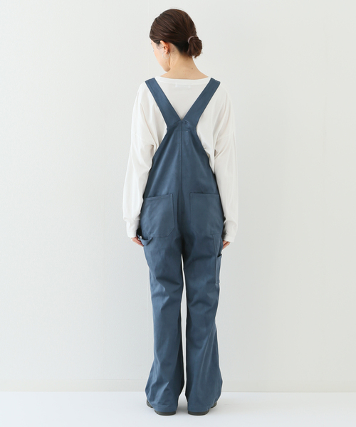 JOINT WORKS(ジョイントワークス)の「J-フェイクスエードサロペット(サロペット/オーバーオール・レディース・ブルー/チャコールグレー・FREE)」の17枚目の写真