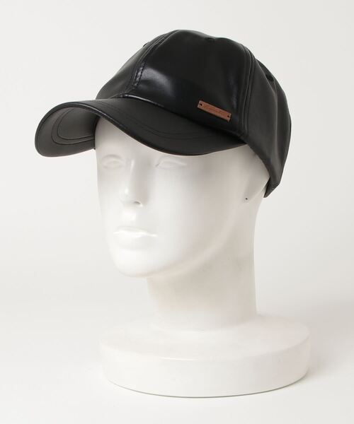 COMMON WARE(コモンウェアー)の「Aurelia フェイクレザーキャップ(キャップ・レディース・ブラック/ベージュ/ブラウン/アイボリー・FREE)」の8枚目の写真