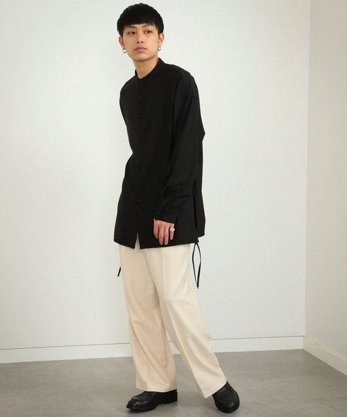 BeAMS DOT（ビームスドット）の「【WEB限定】BeAMS DOT / ワイド イージーパンツ 22SS（その他パンツ・メンズ・ベージュ/ブルー系その他・SMALL/MEDIUM/LARGE）」の17枚目の写真