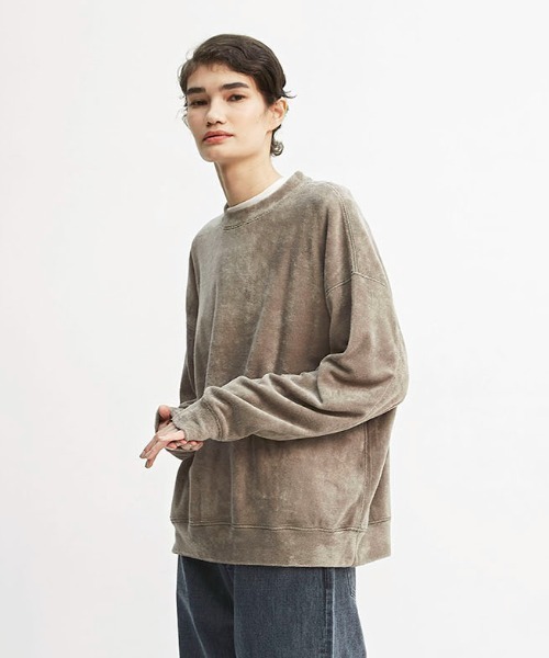 bunt 20SS_CS04 PILE CREW NECK SHIRTS