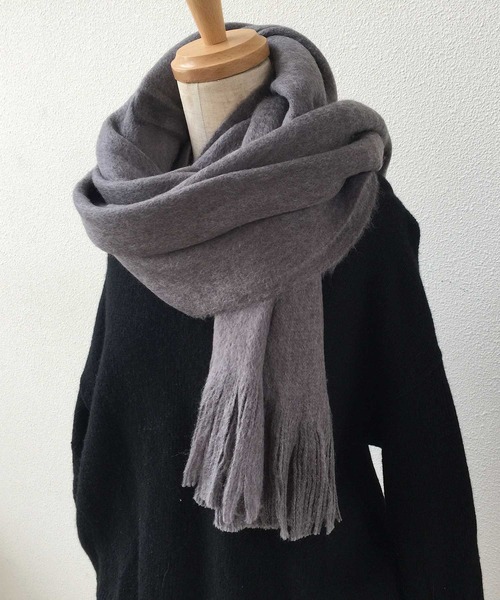 セール Nolita ノリータ フワッととろみ全開 あったか柔らか マフラー 襟巻 マフラー Rinc リンク のファッション通販 Zozotown