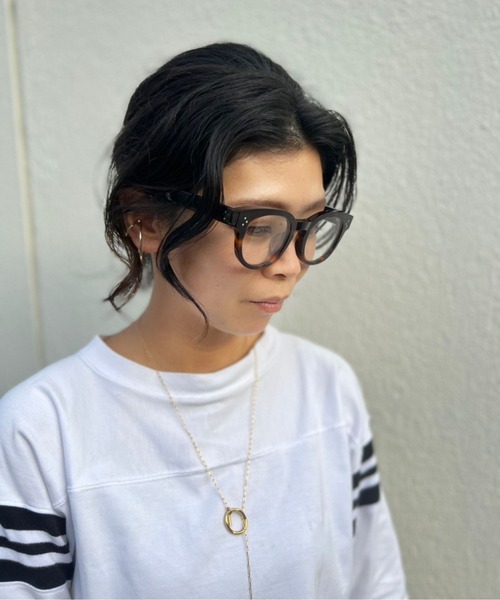 AIM（エイム）の「【aim】hakka（メガネ・レディース・ブラック/ブラウン・FREE）」の13枚目の写真