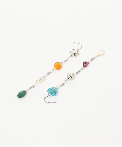 Ray BEAMS(レイビームス)の「Ray BEAMS / デッドストック ガラス パール ピアス(ピアス(両耳用)・レディース・ゴールド/シルバー・ONE SIZE)」の3枚目の写真