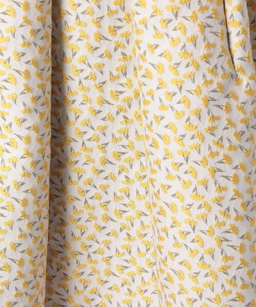 ANAYI(アナイ)の「小花柄ジャガードフレアスカート(スカート・レディース・イエロー・36/38)」の7枚目の写真