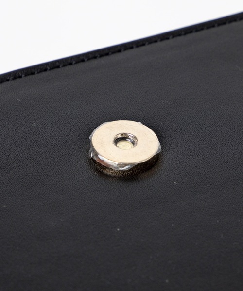 WEGO（ウィゴー）の「WEGO/ベルトフラップショルダー（ショルダーバッグ・レディース・オフホワイト/ブラック・FREE）」の7枚目の写真