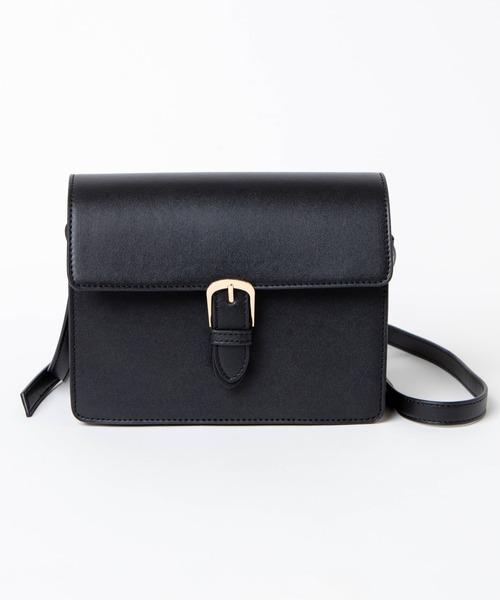 WEGO（ウィゴー）の「WEGO/ベルトフラップショルダー（ショルダーバッグ・レディース・オフホワイト/ブラック・FREE）」の15枚目の写真