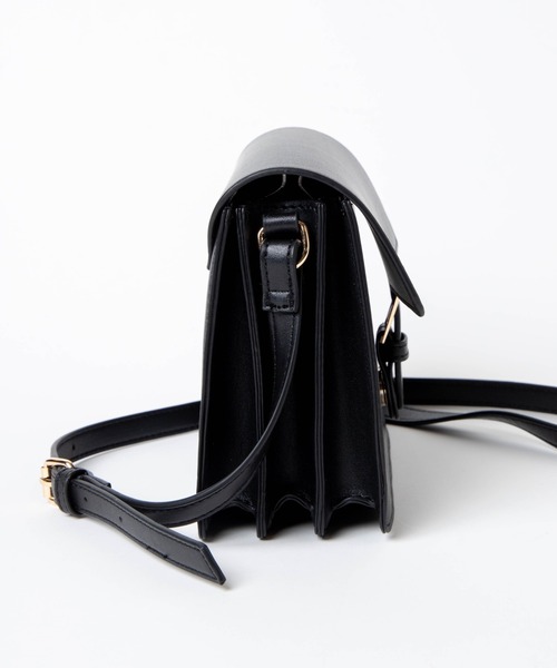 WEGO（ウィゴー）の「WEGO/ベルトフラップショルダー（ショルダーバッグ・レディース・オフホワイト/ブラック・FREE）」の13枚目の写真