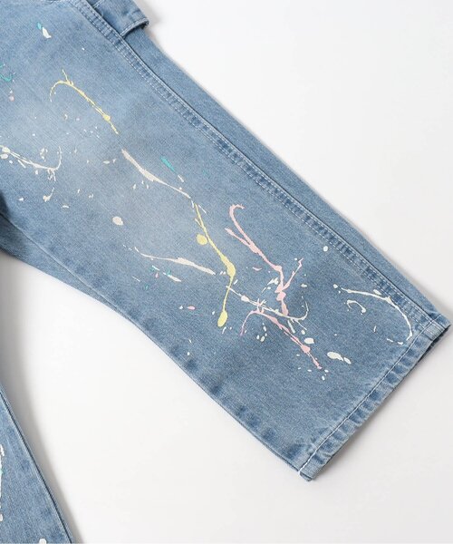 BREEZE（ブリーズ）の「ペインターサロペット（サロペット/オーバーオール・キッズ・ネイビー/ブルー・120/110/90/100/130）」の8枚目の写真