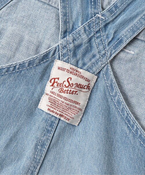 BREEZE（ブリーズ）の「ペインターサロペット（サロペット/オーバーオール・キッズ・ネイビー/ブルー・120/110/90/100/130）」の16枚目の写真