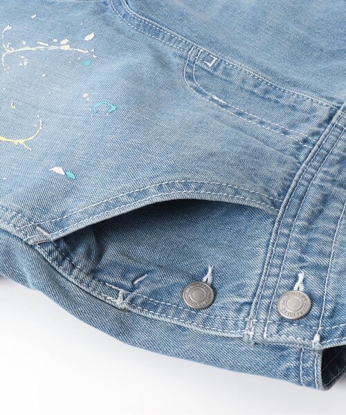 BREEZE（ブリーズ）の「ペインターサロペット（サロペット/オーバーオール・キッズ・ネイビー/ブルー・120/110/90/100/130）」の17枚目の写真