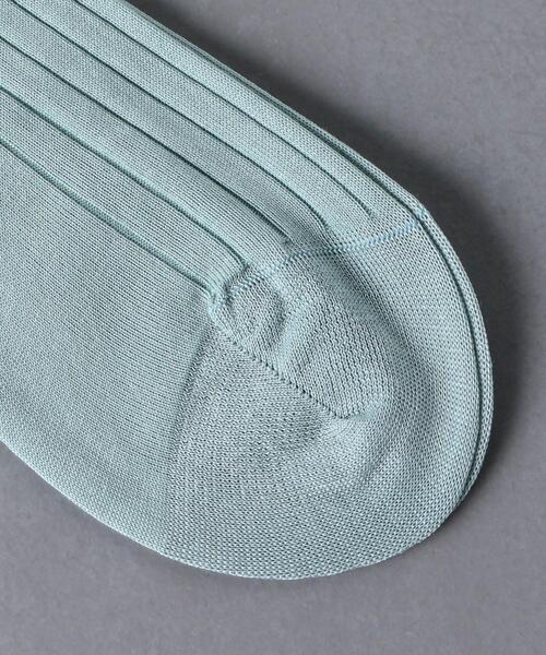 Pantherella（パンセレラ）の「＜PANTHERELLA（パンセレラ）＞CO/NY リブ ソックス（ソックス/靴下・レディース・ホワイト/ダークブラウン/ベージュ/ライム/ライトピンク・FREE）」の8枚目の写真