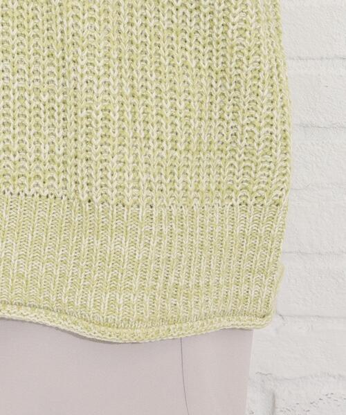 SHOO・LA・RUE（シューラルー）の「◆メランジ見えMIXニットプルオーバー（ニット/セーター・レディース・ホワイト系その他4/ブルー系3/グリーン系その他5・00）」の19枚目の写真