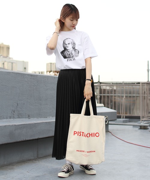THE SHINZONE（ザ　シンゾーン）の「THE SHINZONE/シンゾーン　バッハTEE　BACH TEE（Tシャツ/カットソー・レディース・グレー/ホワイト・FREE）」の9枚目の写真