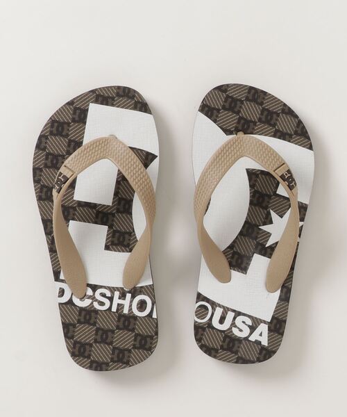 DC（ディーシー）の「DC/ディーシー KS SPRAY GRAFFIK/キッズ スプレーグラフィック ビーチサンダル DK221015（サンダル・キッズ・ブラウン系その他/マルチ/ブラック/ブラック×ピンク・17.0cm/19.0cm/18.0cm/20.0cm/24.0cm/21.0cm/23.0cm/22.0cm）」の2枚目の写真