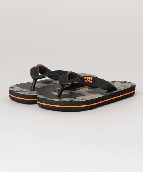 DC（ディーシー）の「DC/ディーシー KS SPRAY GRAFFIK/キッズ スプレーグラフィック ビーチサンダル DK221015（サンダル・キッズ・ブラウン系その他/マルチ/ブラック/ブラック×ピンク・17.0cm/19.0cm/18.0cm/20.0cm/24.0cm/21.0cm/23.0cm/22.0cm）」の8枚目の写真