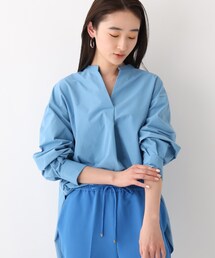 OPAQUE.CLIP | ヴィンテージタイプライター スキッパーシャツ(シャツ/ブラウス)