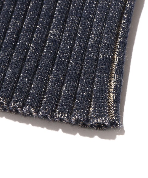 atmos pink（アトモスピンク）の「atmos pink 配色開襟リブニット（ニット/セーター・レディース・ブラウン/グリーン/ネイビー・FREE）」の11枚目の写真