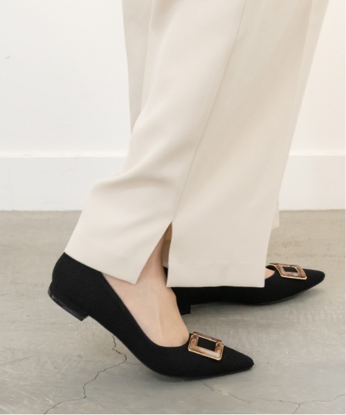 RANDA（ランダ）の「ストレスフリー/マーブルパーツフラットパンプス（パンプス・レディース・ブラック/オレンジ/アイボリー・23/24/25/22/22.5/24.5/23.5）」の7枚目の写真