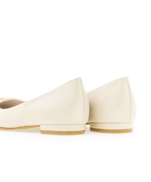 RANDA（ランダ）の「ストレスフリー/マーブルパーツフラットパンプス（パンプス・レディース・ブラック/オレンジ/アイボリー・23/24/25/22/22.5/24.5/23.5）」の12枚目の写真