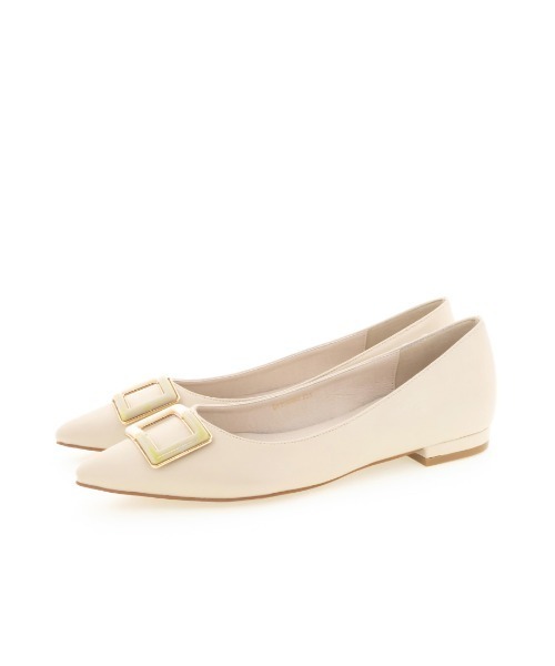 RANDA（ランダ）の「ストレスフリー/マーブルパーツフラットパンプス（パンプス・レディース・ブラック/オレンジ/アイボリー・23/24/25/22/22.5/24.5/23.5）」の17枚目の写真