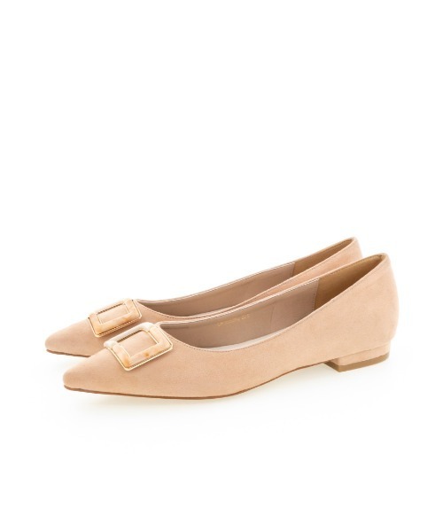 RANDA（ランダ）の「ストレスフリー/マーブルパーツフラットパンプス（パンプス・レディース・ブラック/オレンジ/アイボリー・23/24/25/22/22.5/24.5/23.5）」の19枚目の写真