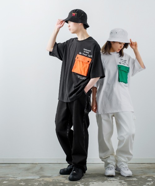 improves（インプローブス）の「【improves】カツラギ ワイド イージー ペインターパンツ（チノパンツ・メンズ・ブラック/ホワイト/サンドベージュ・MEDIUM/LARGE）」の11枚目の写真