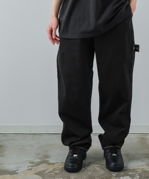 improves（インプローブス）の「【improves】カツラギ ワイド イージー ペインターパンツ（チノパンツ・メンズ・ブラック/ホワイト/サンドベージュ・MEDIUM/LARGE）」の12枚目の写真