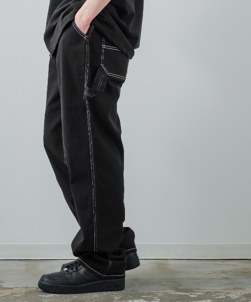 improves（インプローブス）の「【improves】カツラギ ワイド イージー ペインターパンツ（チノパンツ・メンズ・ブラック/ホワイト/サンドベージュ・MEDIUM/LARGE）」の13枚目の写真