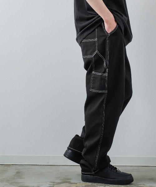 improves（インプローブス）の「【improves】カツラギ ワイド イージー ペインターパンツ（チノパンツ・メンズ・ブラック/ホワイト/サンドベージュ・MEDIUM/LARGE）」の14枚目の写真