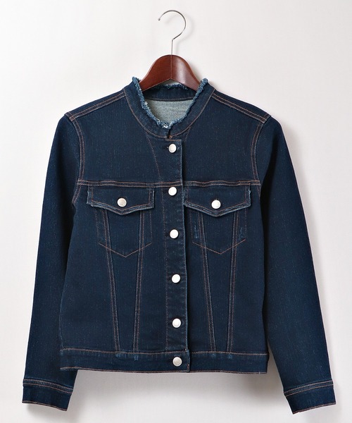 A.N.L（エーエヌエル　レーベル）の「A.N.L ストレッチ　デニムジャケット（デニムジャケット・レディース・A/B/C/D・38/40）」の17枚目の写真