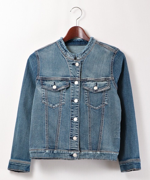 A.N.L（エーエヌエル　レーベル）の「A.N.L ストレッチ　デニムジャケット（デニムジャケット・レディース・A/B/C/D・38/40）」の12枚目の写真