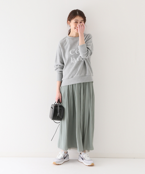 SLOBE IENA(スローブイエナ)の「チュールリバーシブルスカート◆(スカート・レディース・カーキ/ブラック・FREE)」の19枚目の写真