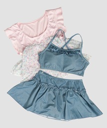 BENETTON (UNITED COLORS OF BENETTON) | 【BENETTON:ベネトン】キッズカバーアップ付ビキニ3点セット 水着(水着)