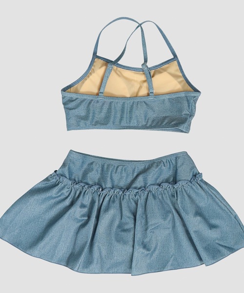 BENETTON (UNITED COLORS OF BENETTON)(ベネトンユナイテッドカラーズオブベネトン)の「【BENETTON:ベネトン】キッズカバーアップ付ビキニ3点セット 水着(水着・キッズ・ネイビー/ピンク・140/150/160/170)」の12枚目の写真