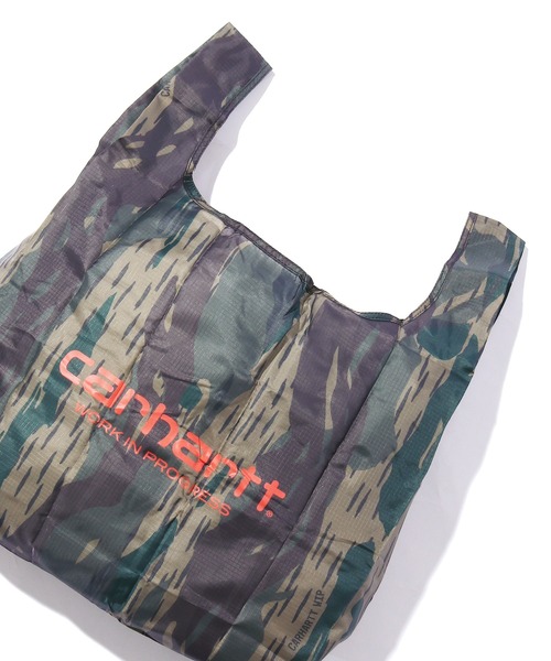 Carhartt(カーハート)の「Carhartt WIP/カーハートダブリューアイピー Keychain Shopping Bag ショッピングバッグ(エコバッグ/サブバッグ・メンズ・カモフラージュ・ONE SIZE)」の10枚目の写真