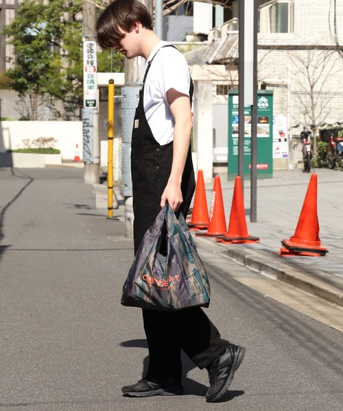 Carhartt(カーハート)の「Carhartt WIP/カーハートダブリューアイピー Keychain Shopping Bag ショッピングバッグ(エコバッグ/サブバッグ・メンズ・カモフラージュ・ONE SIZE)」の16枚目の写真