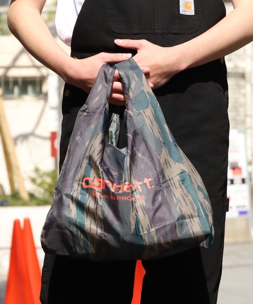 Carhartt(カーハート)の「Carhartt WIP/カーハートダブリューアイピー Keychain Shopping Bag ショッピングバッグ(エコバッグ/サブバッグ・メンズ・カモフラージュ・ONE SIZE)」の15枚目の写真