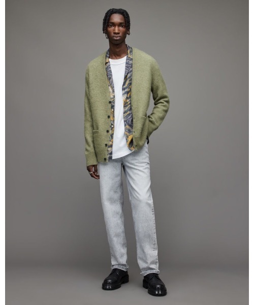 ALLSAINTS（オールセインツ）の「RENN CARDIGAN | RENN カーディガン（カーディガン/ボレロ・メンズ・モスグリーン・XS/S/L/M）」の9枚目の写真