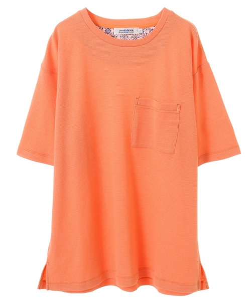 UNION STATION（ユニオンステーション）の「カラーカノコポケットＴシャツ（Tシャツ/カットソー・メンズ・ホワイト/ライトブルー/グリーン/オレンジ/マスタード/ブラウン・M/L）」の13枚目の写真