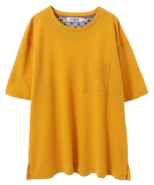 UNION STATION（ユニオンステーション）の「カラーカノコポケットＴシャツ（Tシャツ/カットソー・メンズ・ホワイト/ライトブルー/グリーン/オレンジ/マスタード/ブラウン・M/L）」の17枚目の写真