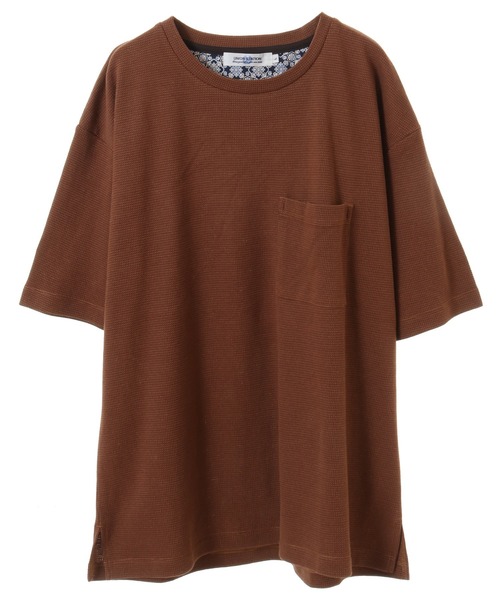 UNION STATION（ユニオンステーション）の「カラーカノコポケットＴシャツ（Tシャツ/カットソー・メンズ・ホワイト/ライトブルー/グリーン/オレンジ/マスタード/ブラウン・M/L）」の8枚目の写真