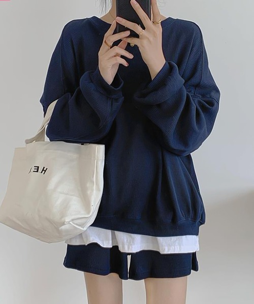 Girly Doll(ガーリードール)の「セットアップ(セットアップ・レディース・ベージュ/ネイビー/グレー・F)」の10枚目の写真