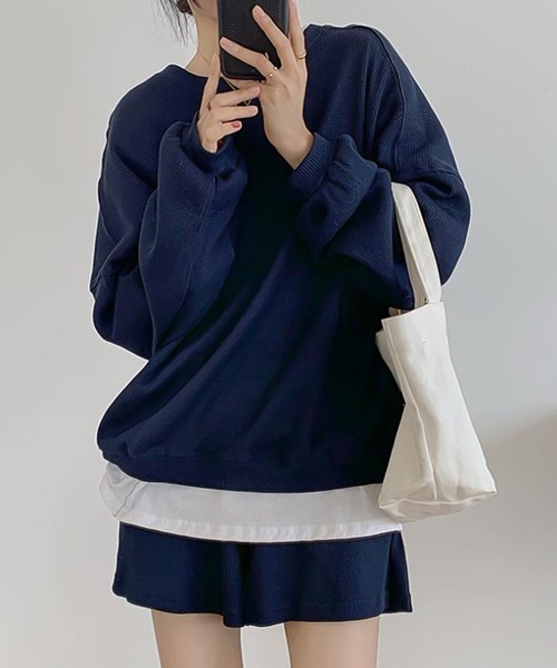 Girly Doll(ガーリードール)の「セットアップ(セットアップ・レディース・ベージュ/ネイビー/グレー・F)」の12枚目の写真