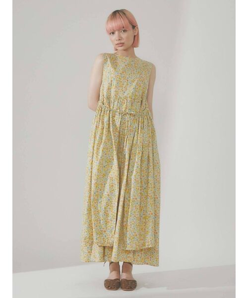 merry jenny（メリージェニー）の「flowerエプロンワンピース（ワンピース・レディース・イエロー/ブルー・FREE）」の8枚目の写真