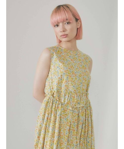 merry jenny（メリージェニー）の「flowerエプロンワンピース（ワンピース・レディース・イエロー/ブルー・FREE）」の13枚目の写真