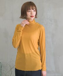 RETRO GIRL | シアーハイネックレイヤードカットソー(Tシャツ/カットソー)