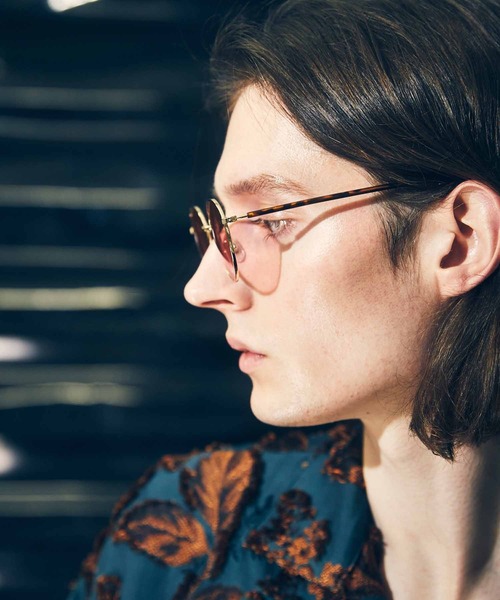 MAISON SPECIAL（メゾンスペシャル）の「《ユニセックスアイテム》ラウンドメタルフレームカラーサングラス【MAISON SPECIAL/メゾンスペシャル】（サングラス・メンズ・グレー/ブラック/ブルー/ピンク/ブラウン・FREE）」の19枚目の写真