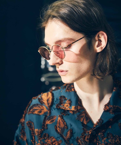 MAISON SPECIAL（メゾンスペシャル）の「《ユニセックスアイテム》ラウンドメタルフレームカラーサングラス【MAISON SPECIAL/メゾンスペシャル】（サングラス・メンズ・グレー/ブラック/ブルー/ピンク/ブラウン・FREE）」の18枚目の写真