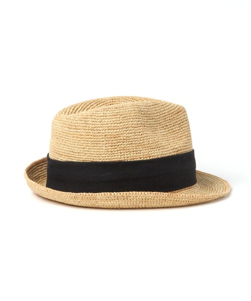 studio CLIP（スタディオクリップ）の「ラフィアコマ編みアソートハット（ハット・レディース・その他3/その他2/その他1・FREE）」の7枚目の写真