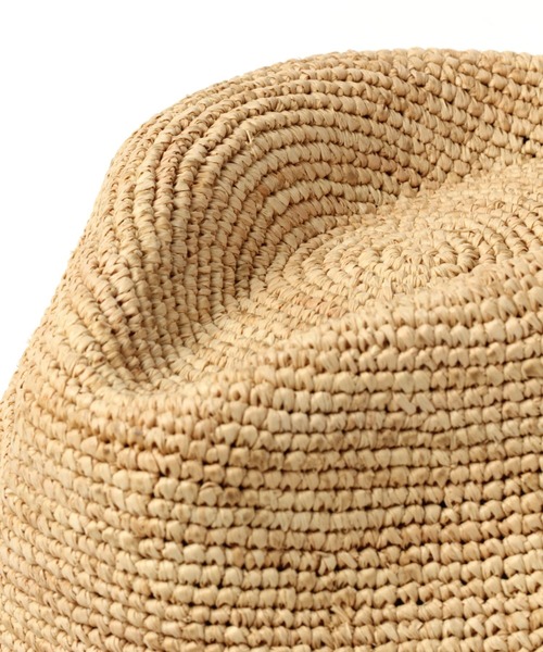 studio CLIP（スタディオクリップ）の「ラフィアコマ編みアソートハット（ハット・レディース・その他3/その他2/その他1・FREE）」の10枚目の写真